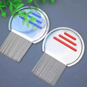 2 pis Stainless Steel Lice Comb